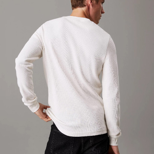 Calvin Klein Ανδρική μακρυμάνικη μπλούζα Long Sleeve Waffle T-shirt